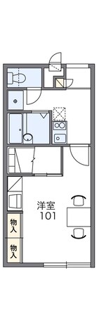 レオパレスフェリーチェ壱番館の物件間取画像